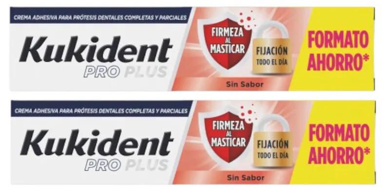 Kukident Pro Plus Firmness when Chewing 2x57 gr SAVING PACK