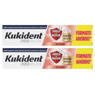 Kukident Pro Plus Firmness when Chewing 2x57 gr SAVING PACK