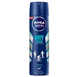 Nivea Men Dry Fresh Spray Desodorante Dry Fresh Spray Men 200 ml