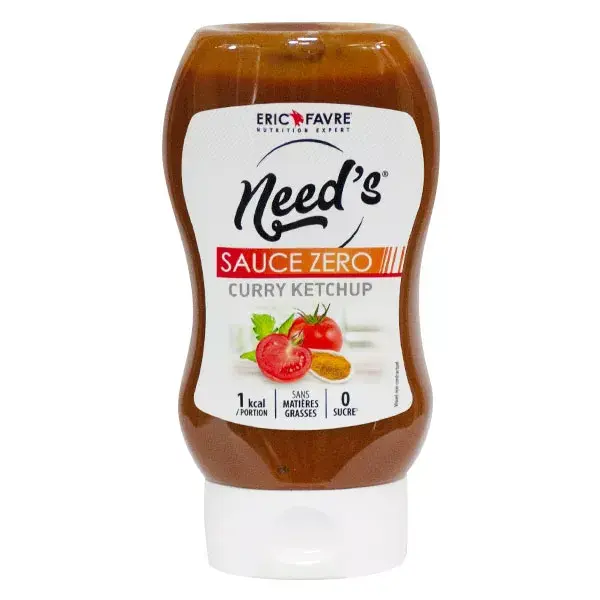 Eric Favre Need's Sauce Zero Curry Ketchup 350ml