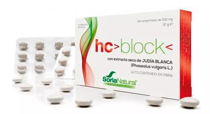 Soria Natural HC Bloc 24 Comprimés de 500 mg