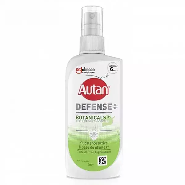 Autan Defense+ Répulsif Anti-Moustiques Botanicals 100ml