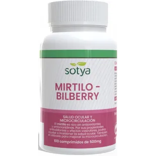 Sotya Blueberry 500 mg 100 Tablets
