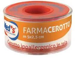 Med's Cerotto Tela In Rocchetto 5 m x 1,25 cm