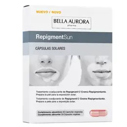 Bella Aurora Capsules Solaires RepigmentSun Boite de 30