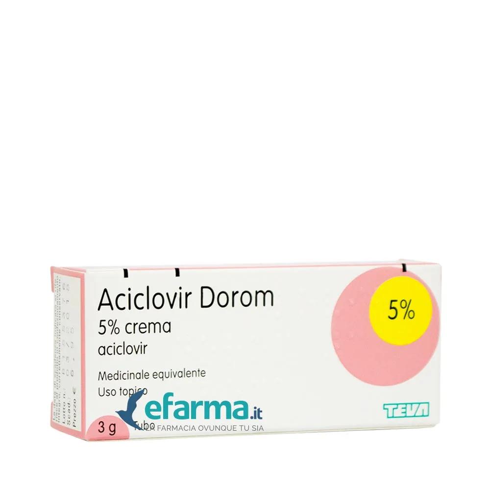 Aciclovir Dorom 5% Crema 3g