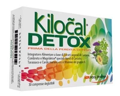 Kilocal Detox Integratore Prima della Perdita di Peso 30 Compresse