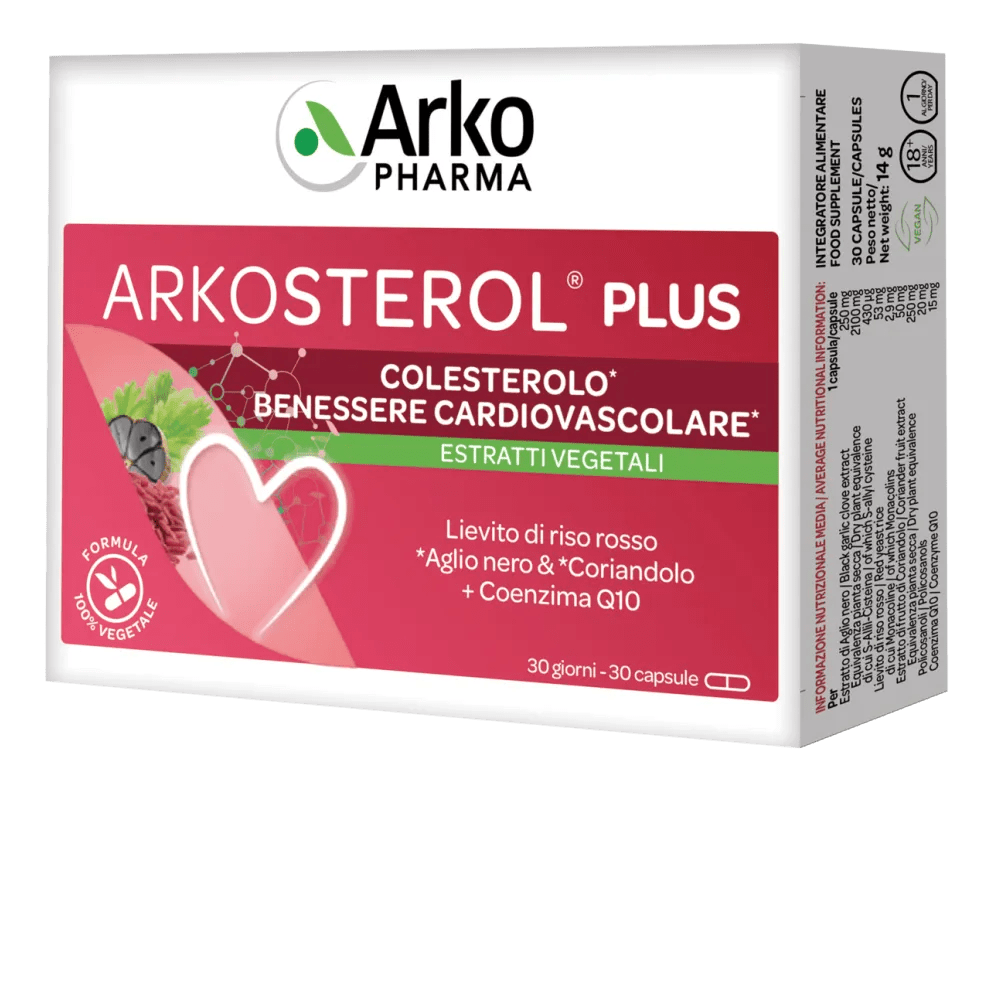 Arkosterol Plus Integratore Antiossidante 30 Capsule