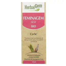 Herbalgem Complexe de Gemmothérapie Feminagem Cycle Bio 30ml