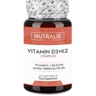 Nutralie Vitamin D3+K2 Komplex 60 Kapseln