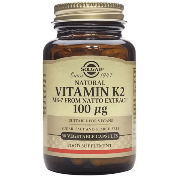Solgar Vitamine K2 100 mcg 50 c