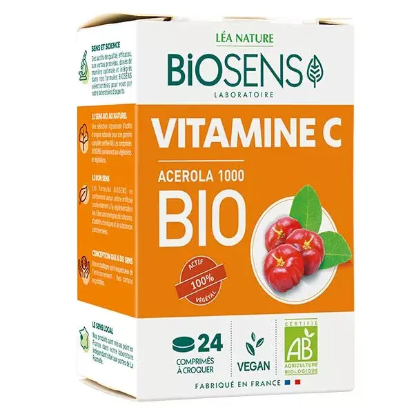 Biosens Vitamina C Acerola 1000 Bio 24 compresse