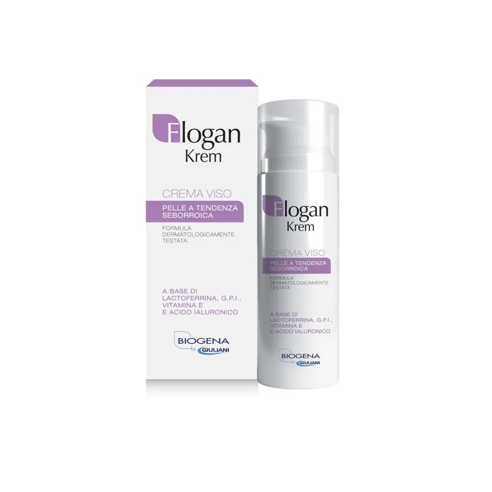 Flogan Krem Crema Lenitiva Dermatite Seborroica Viso 50 ml