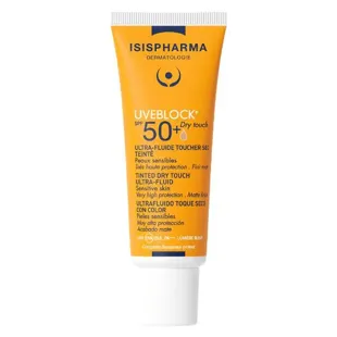 Isispharma Uveblock SPF50+ Dry Touch Ultra-Fluid Dry Touch Tinted Medium 40ml