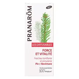 Pranarôm Les Diffusables Mélange d'Huiles Essentielles Force et Vitalité Bio 30ml