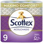 Buy Scottex Padded Toilet Paper 9 Rolls | mifarma.eu
