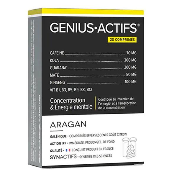 Aragan - Synactifs - Geniusactifs® - Mémoire - Bacopa- 30 comprimés