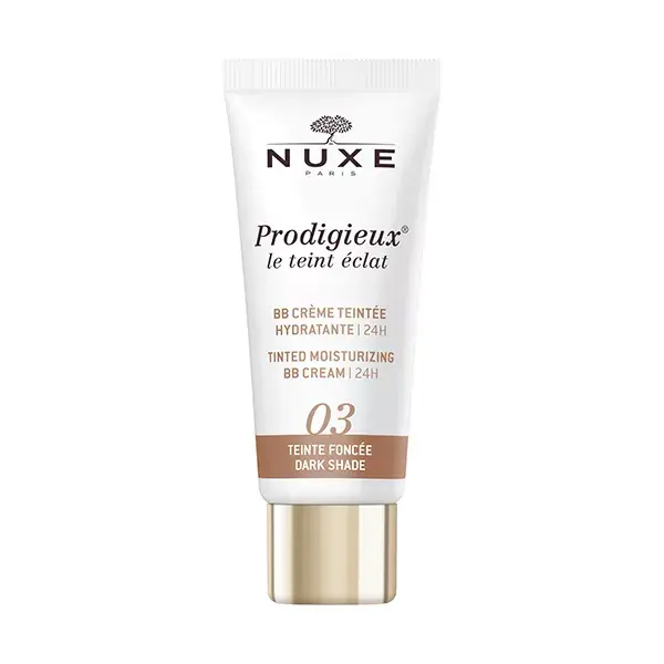 Nuxe Prodigieux® Le Teint Éclat BB Crème Teintée Hydratante 24h Teinte Foncée 30ml