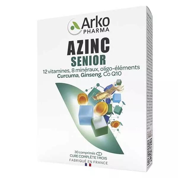 Arkopharma Azinc Sénior 30 comprimés