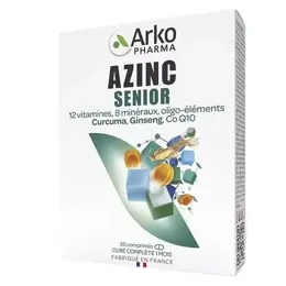 Arkopharma Azinc Sénior 30 comprimés