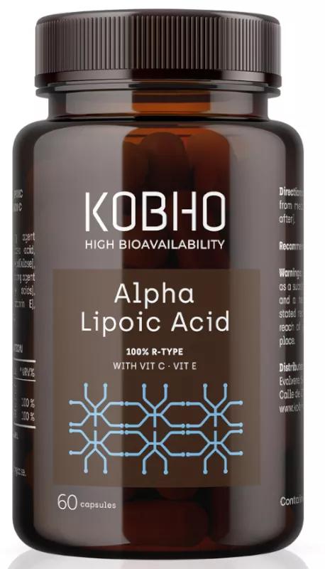 Acide alpha-lipoïque Kobho Labs 60 gélules