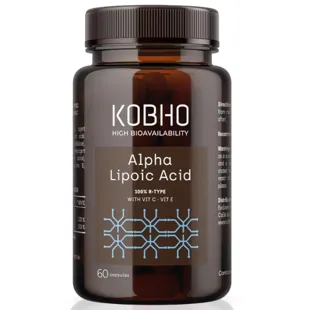 Kobho Labs Alpha-Liponsäure 60 Kapseln