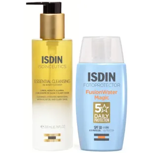 Isdin Limpiador en Aceite 200 ml + Fusion Water Magic SPF50 50 ml