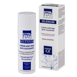 Cytolnat Sélénium Crème Anti-Age Anti-Oxydante 50ml