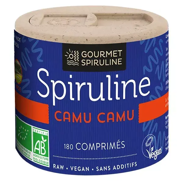 Gourmet Spirulina Camu-Camu Bio 180 compresse
