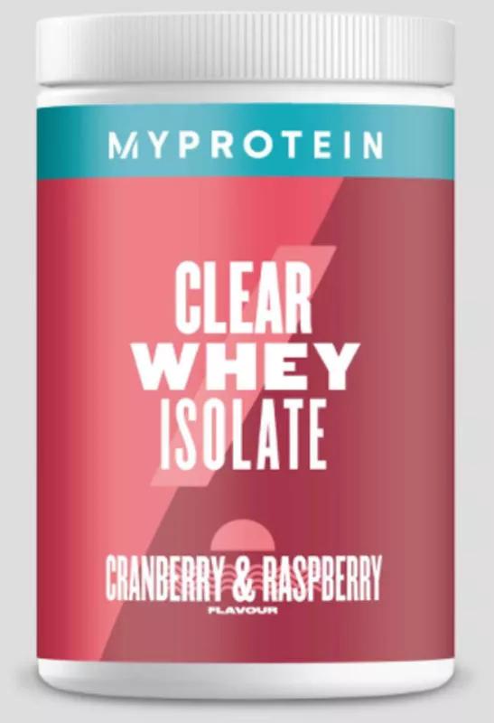 Myprotein Clear Cranberry Fambruesa Whey Isolate 20 Dosen