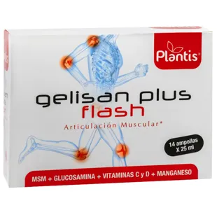 Plantis Gelisan Plus Flash 14 Ampoules