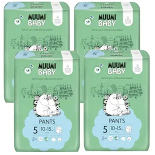 Mumin Baby Windelhöschen Größe 5 (10-15kg) 4x38 Einheiten