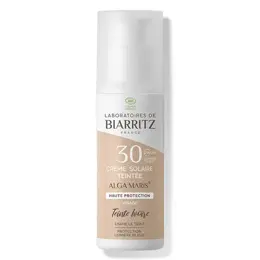 Laboratoires de Biarritz Soins Solaires Crème Teintée SPF30 Ivoire Bio 50ml