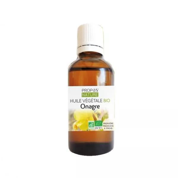 Propos'Nature Aceite Vegetal de Onagra Dulce Frasco de Cristal Bio 50ml