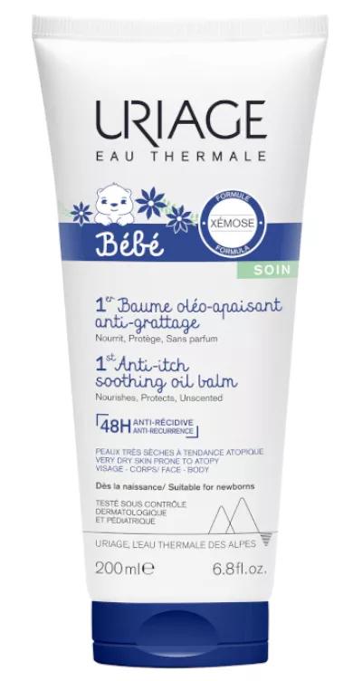 Uriage Bébé 1er Baume Oléo-Apaisant Anti-Grattage 200 ML