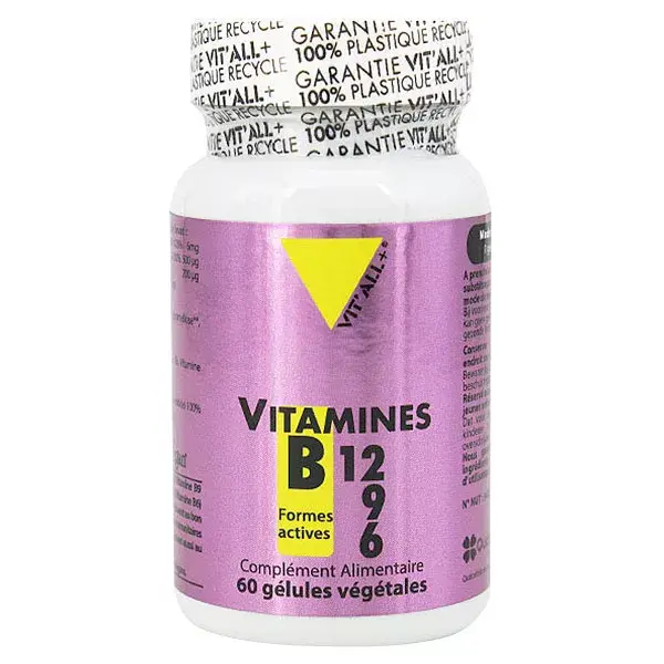 Vit'all+ Vitamine B12 60 gélules végétales