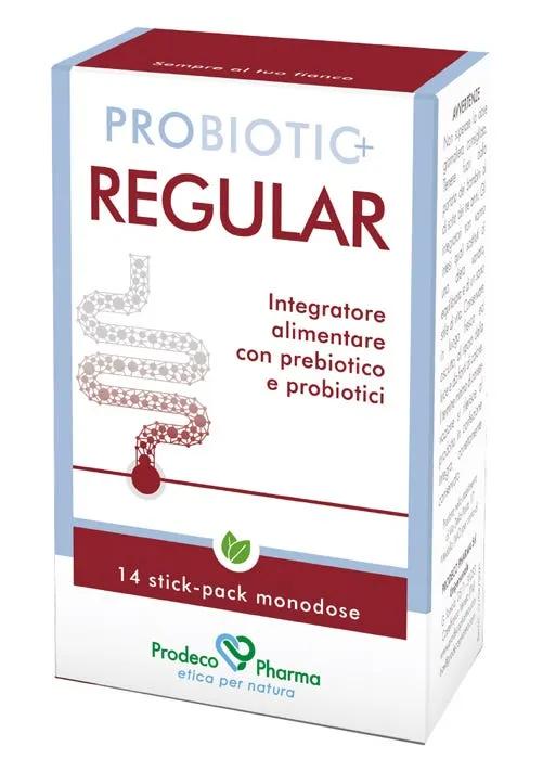 Probiotic+ Regular Integratore Per La Flora Intestinale 14 Stickpack