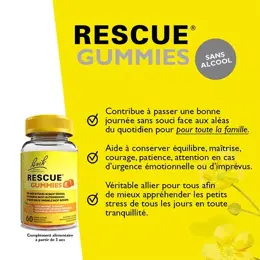 RESCUE® Gummies saveur Orange 60 unités