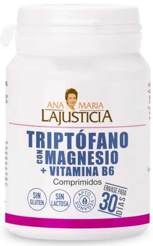Ana Maria Lajusticia Tryptophan, Magnesium und Vitamin B6 60 Tabletten
