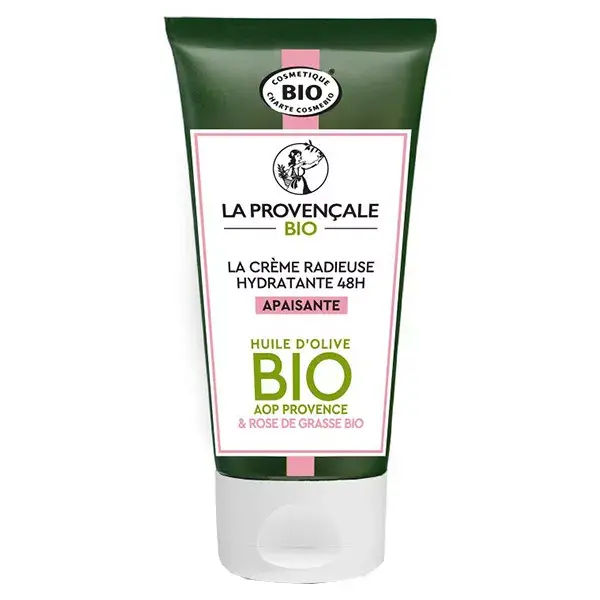 La Provençale Radieuse La Crème Apaisante Hydratante 48h Bio 50ml