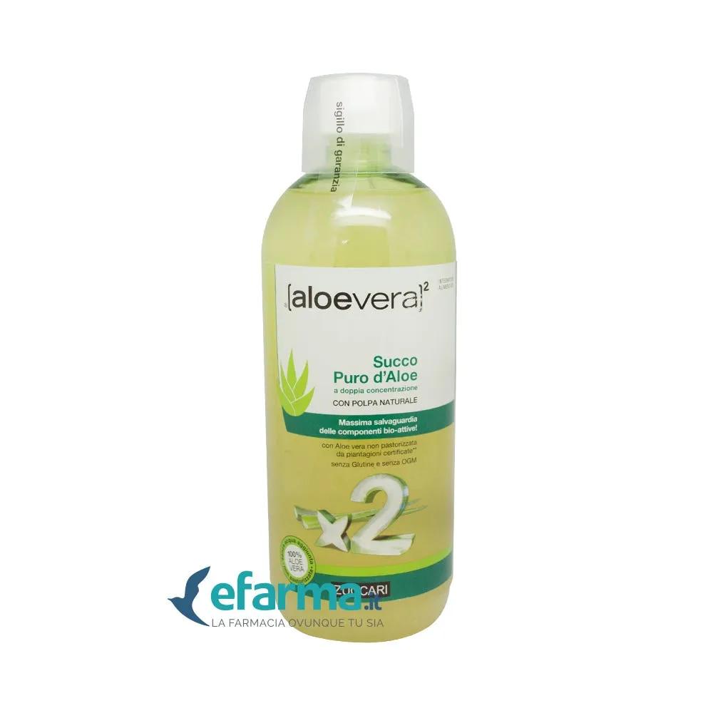 Zuccari Aloevera 2 Succo Puro Di Aloe Concentrato 1 Litro