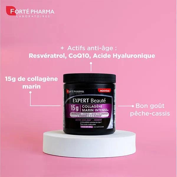 Forté Pharma Expert Beauté Collagène Marin Intense+ 15g CoQ10 Resveratrol 300g