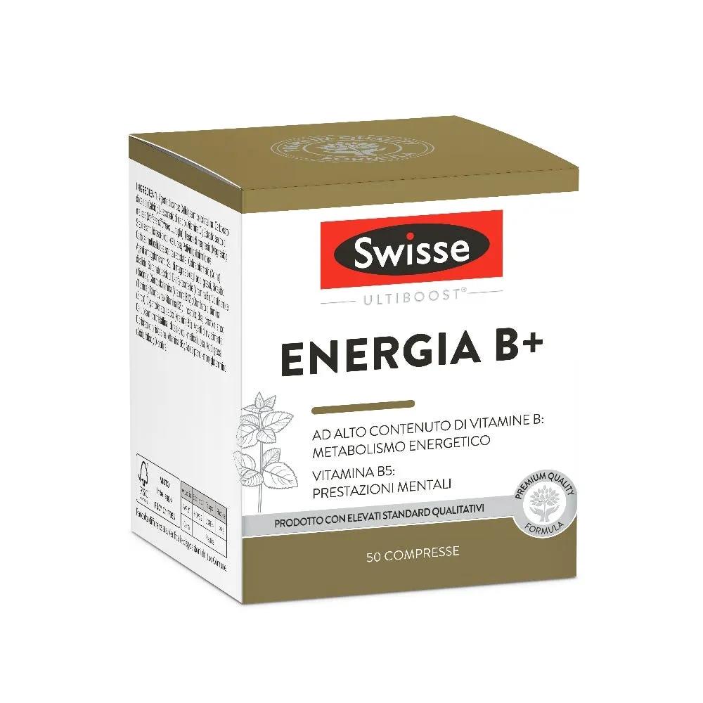 Swisse Energia B+ Integratore Vitamina B 50 Compresse