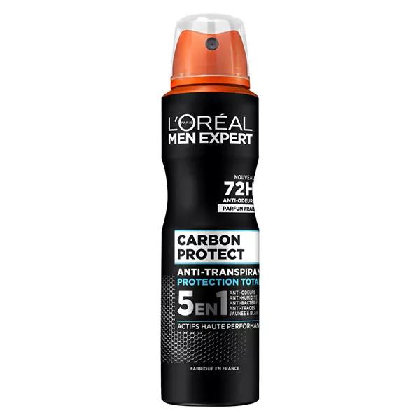 L'Oréal Men Expert Carbon Protect Desodorante Spray 5en1 150ml