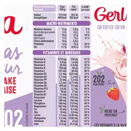 Gerlinéa Repas Minceur Milk-Shake Fraise 436g