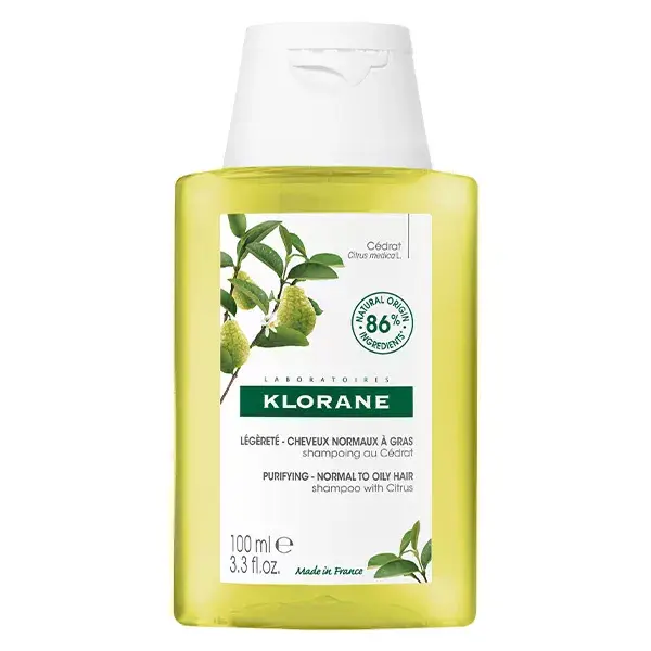 Klorane Shampoo with Citron Pulp 100ml