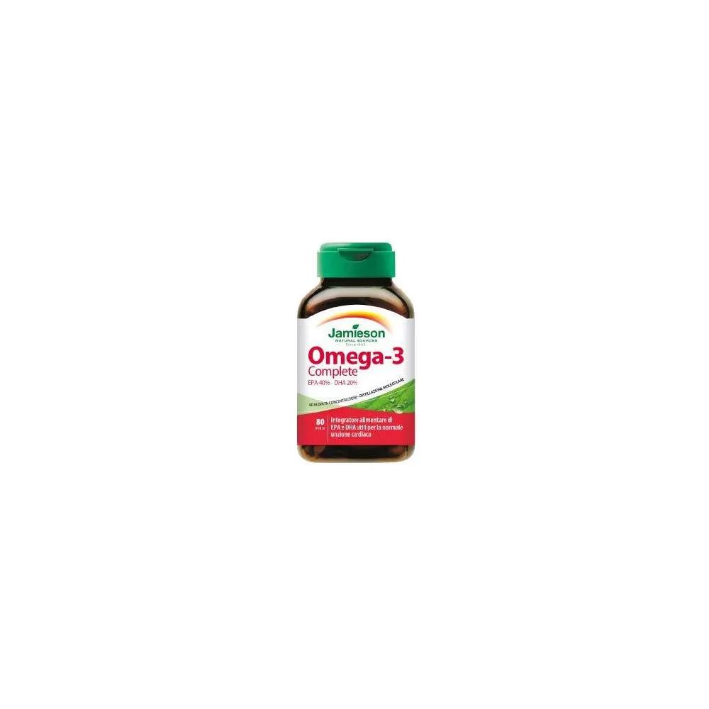 Jamieson Omega 3 Complete Integratore 80 Perle