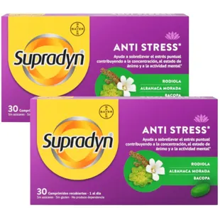 Supradyn Anti Stress Concentration and Memory 2x30 Tablets SAVING FORMAT