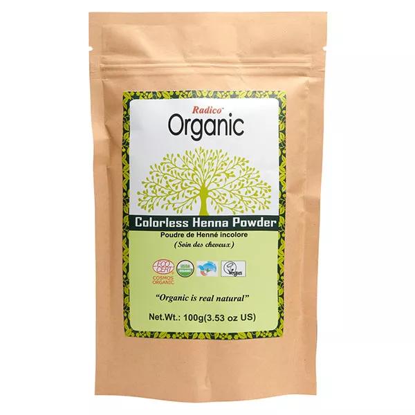 Radico Polvere Indiana Bio Henné Incolore 100g