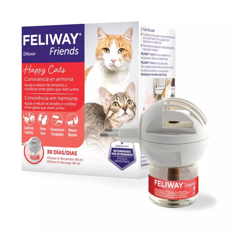 Feliway Friends  Difusor + Recambio 30 Días Convivencia en Armonía